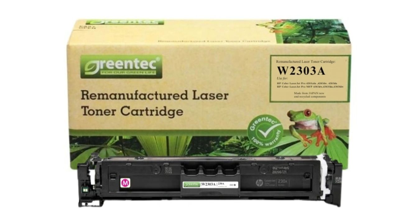 CAR GTHP W2303A Muc in laser mau Greentec HP 230A W2303A feature