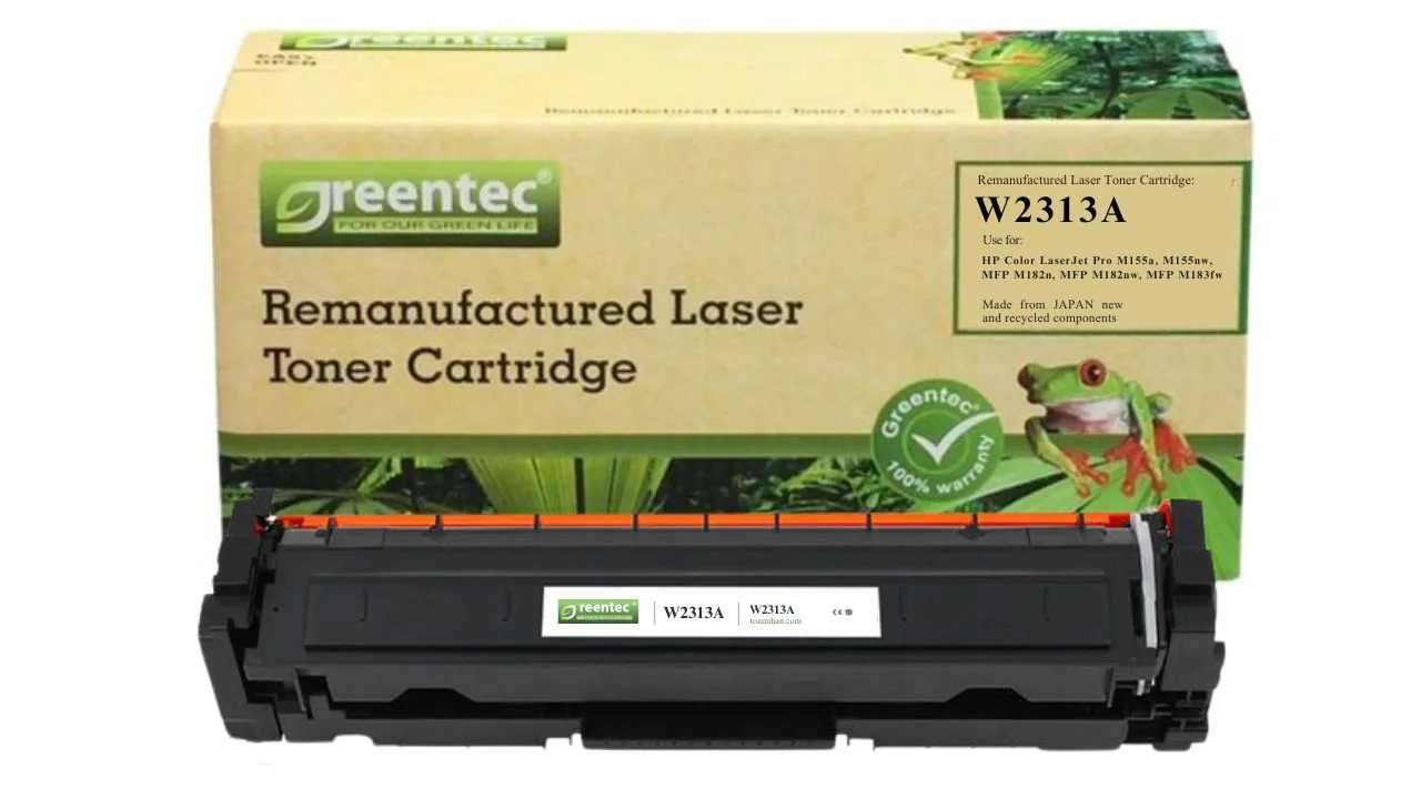 Mực in laser màu Greentech HP 215A (Đỏ) W2313A