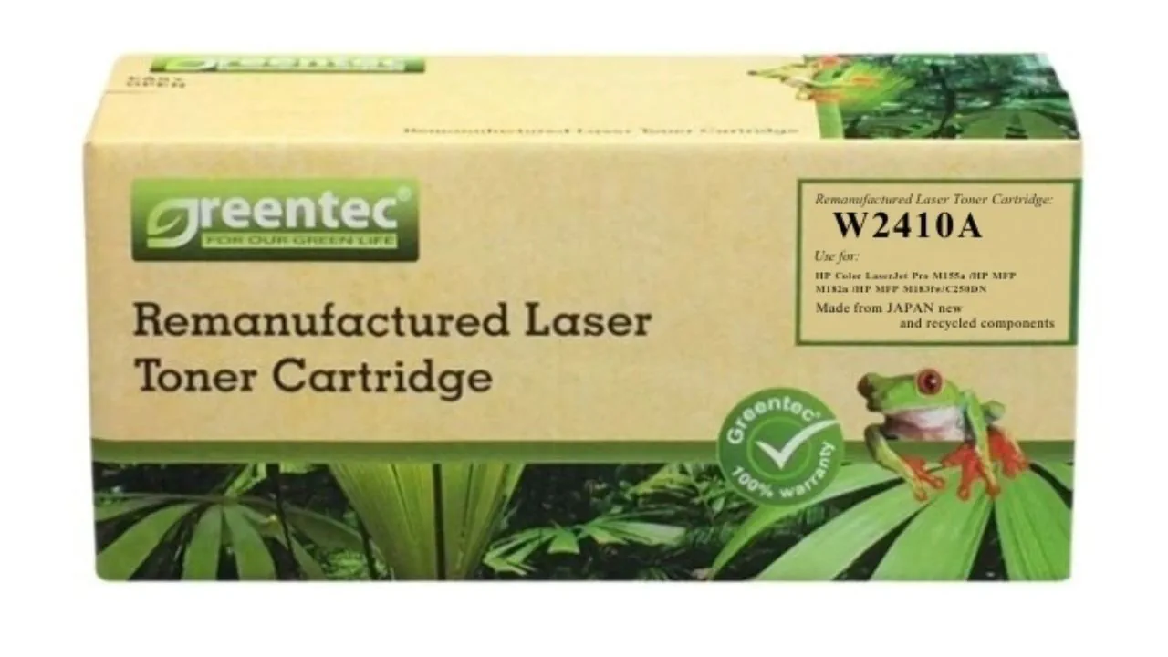 Mực in laser màu Greentech HP W2410A (216A) - Màu đen 2 Mực in laser màu Greentech HP W2410A (216A) - Màu đen - Hình ảnh 2
