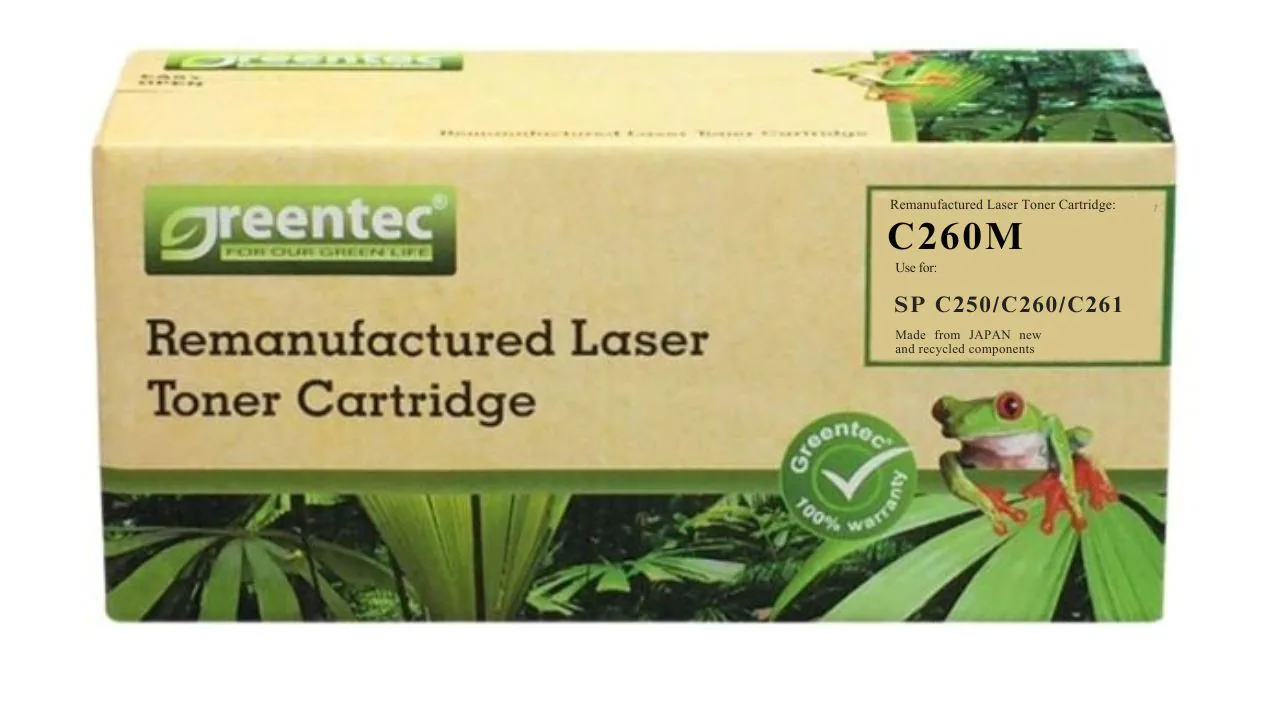 Mưc in Greentech Ricoh C260M 2 Mưc in Greentech Ricoh C260M - Hình ảnh 2