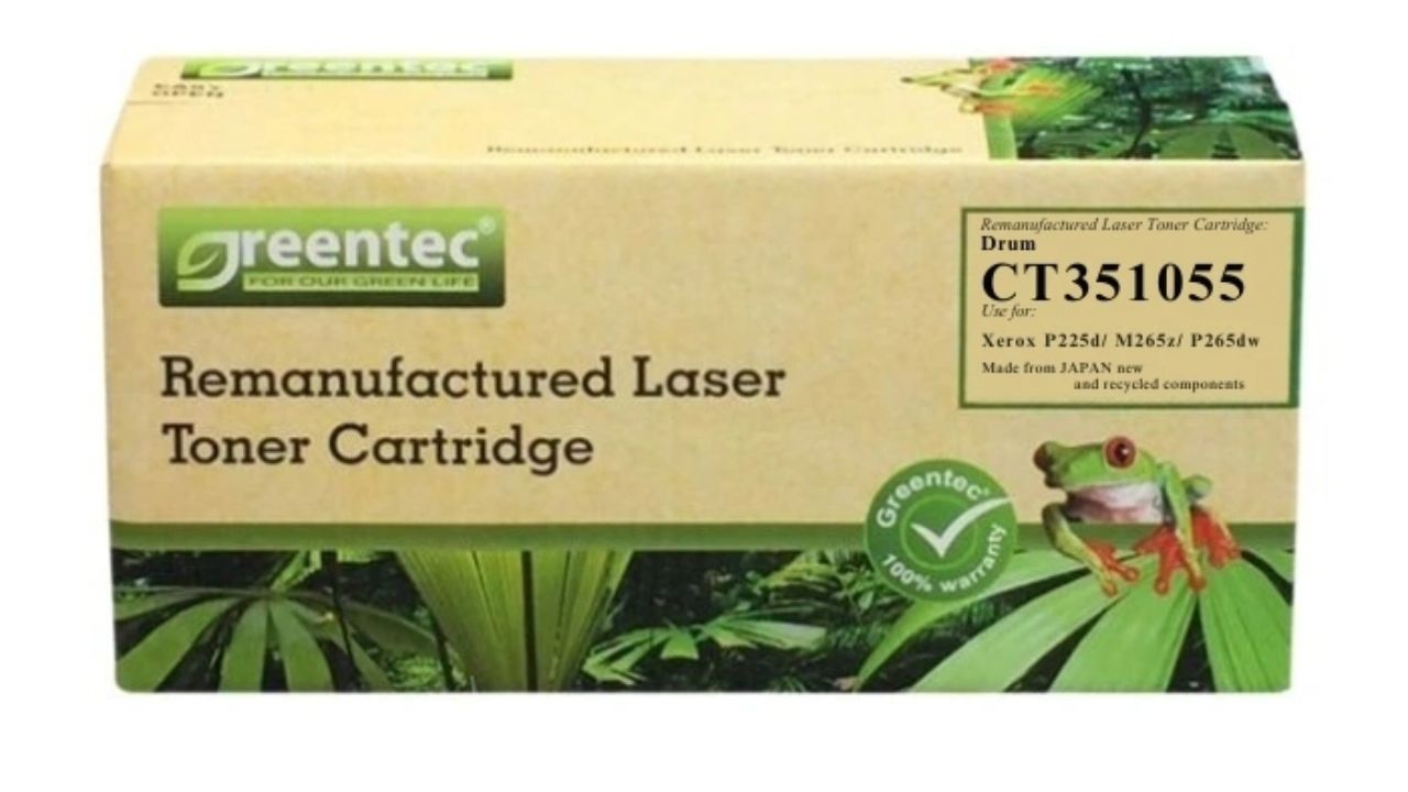 Cụm Drum laser đen trắng Greentech Xerox CT351055 2 Cụm Drum laser đen trắng Greentech Xerox CT351055 - Hình ảnh 2