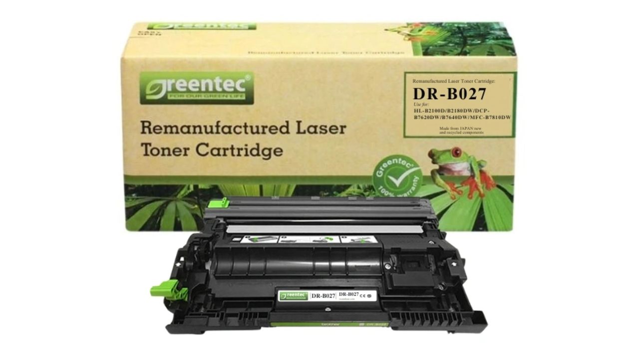Cụm Drum laser đen trắng Greentec Brother DRB027
