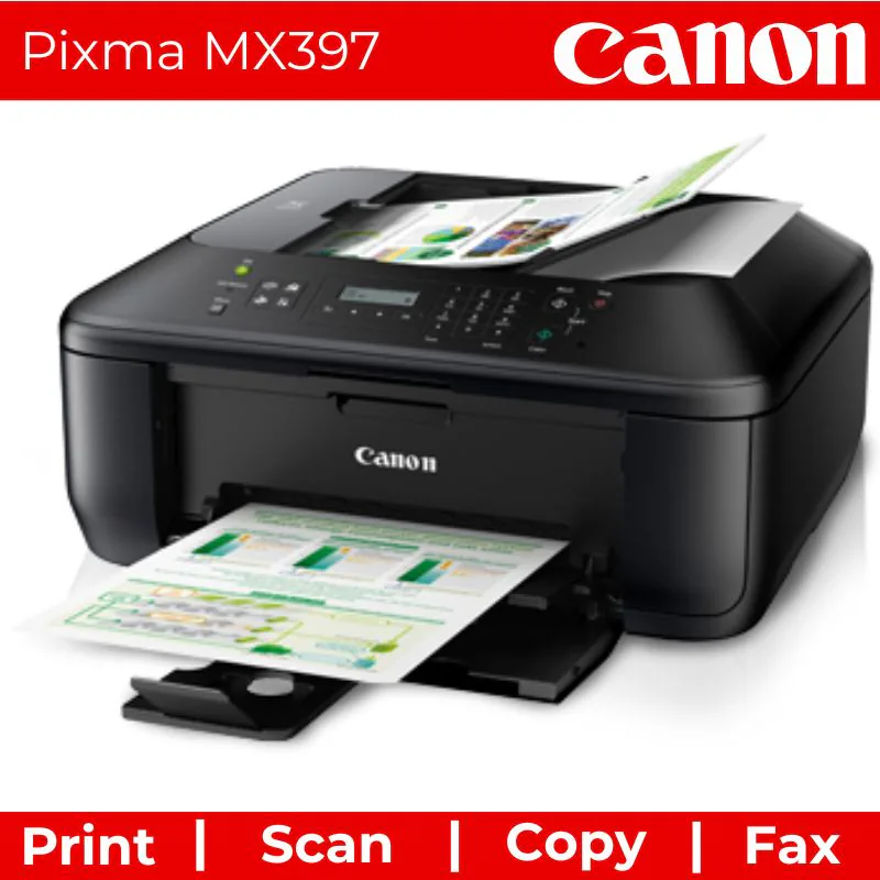Máy in phun màu Canon Pixma MX397 - Hình ảnh 3