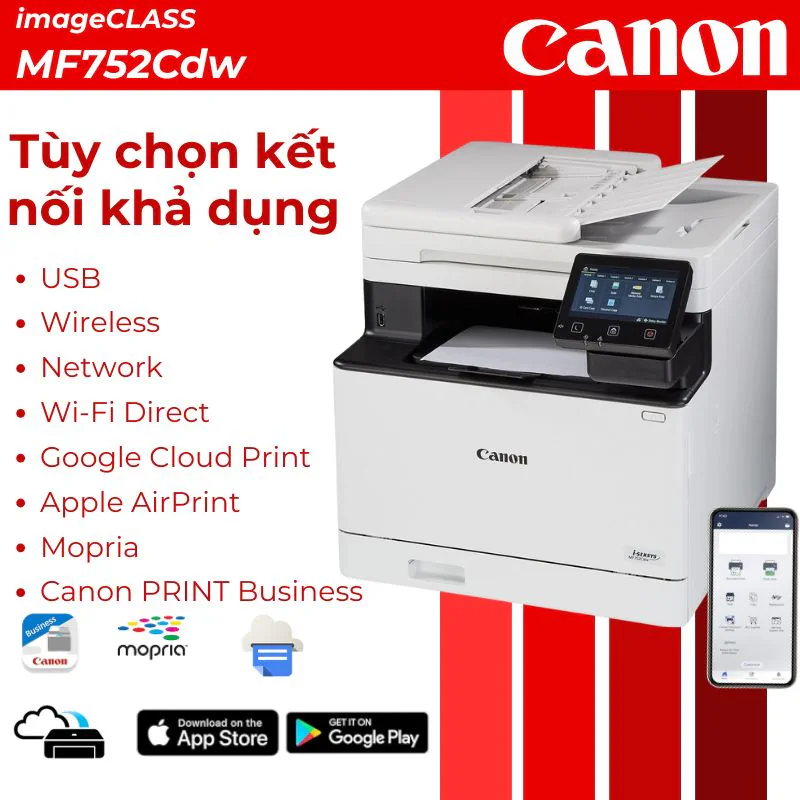 Máy in laser màu Canon imageCLASS LBP673cdw 3 Máy in laser màu Canon imageCLASS LBP673cdw - Hình ảnh 3