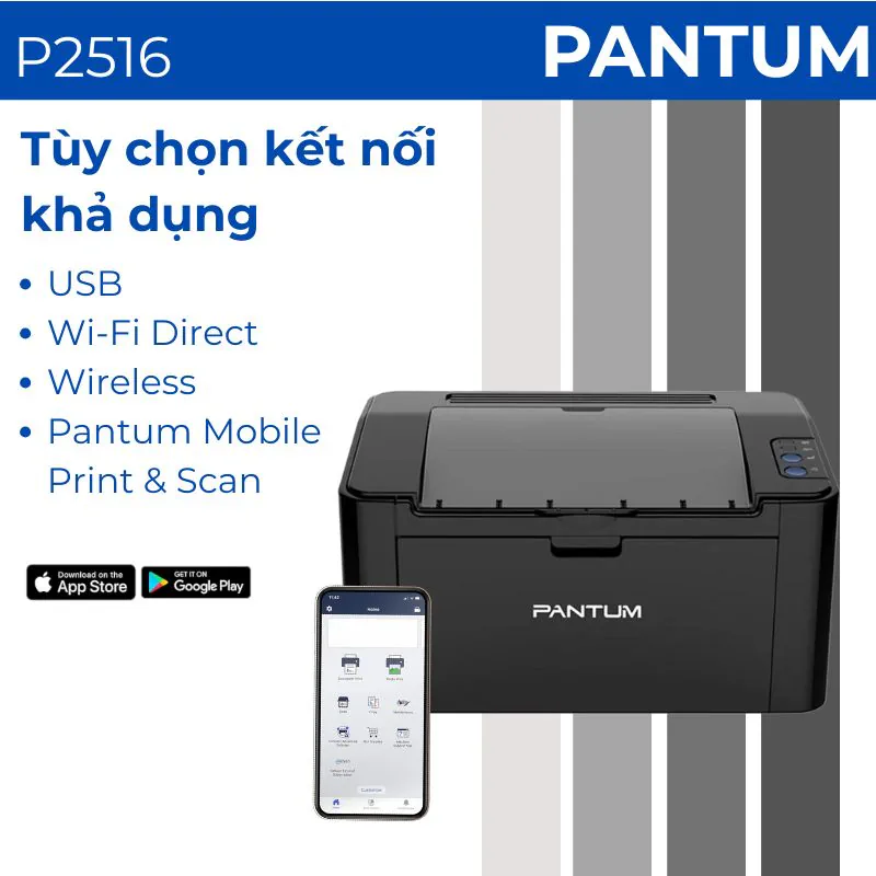 Máy in laser đen trắng Pantum P2516 3 Máy in laser đen trắng Pantum P2516 - Hình ảnh 3