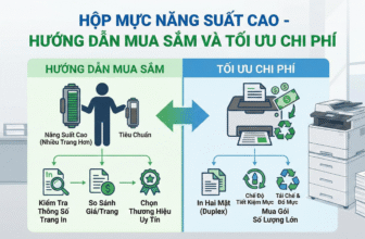 Hộp mực năng suất cao – Hướng dẫn mua sắm và tối ưu chi phí