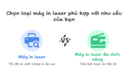 Máy in laser và máy in laser đa chức năng: Hướng dẫn lựa chọn phù hợp với nhu cầu thực tế