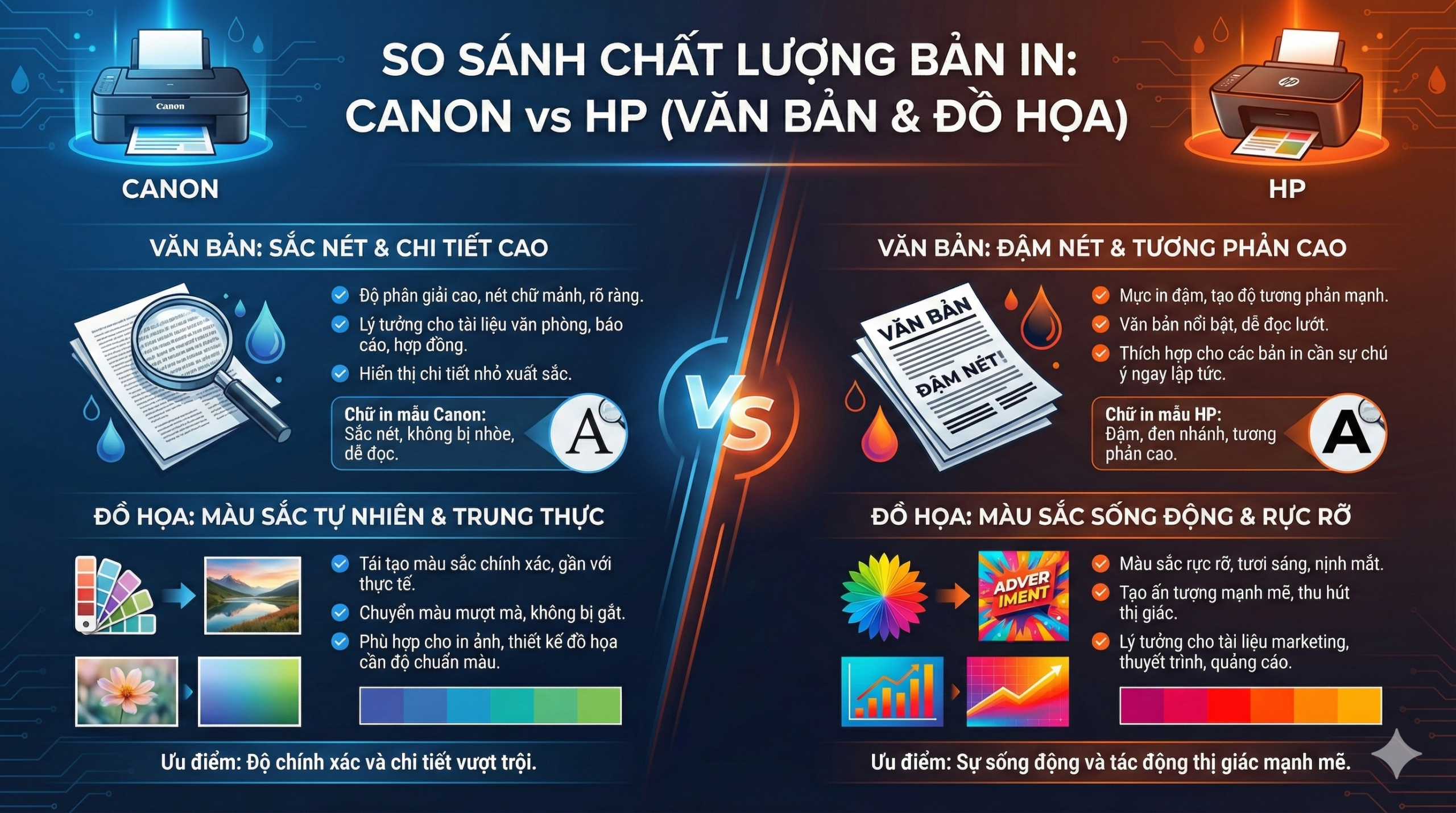So Sánh Máy In Canon và HP: Hãng Nào Tối Ưu Cho Văn Phòng? 7 So Sánh Máy In Canon và HP: Hãng Nào Tối Ưu Cho Văn Phòng?