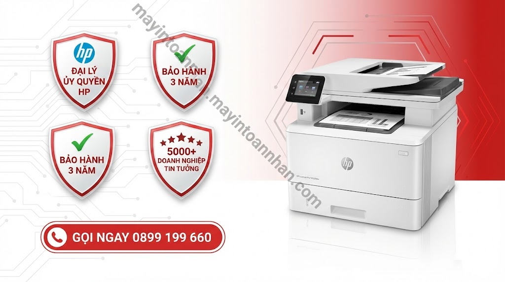 Bảng giá máy in HP văn phòng mới nhất 12/2025 – Đại lý chính hãng Toàn Nhân