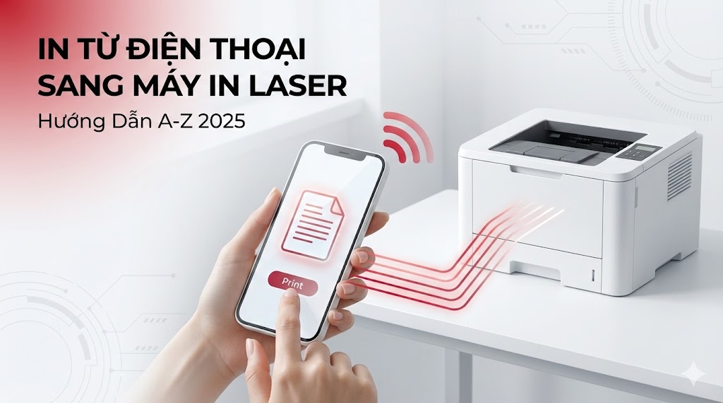Cách In Từ Điện Thoại Sang Máy In Laser Hướng Dẫn A-Z 2025