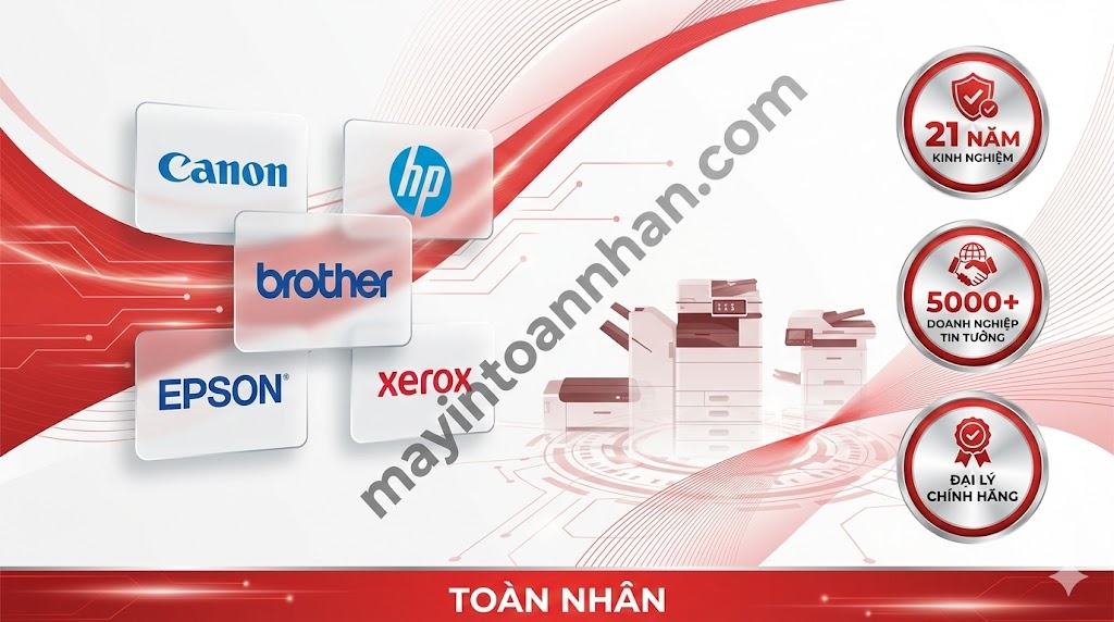 Công ty cung cấp thiết bị văn phòng uy tín – Đại lý chính hãng | Toàn Nhân 2025