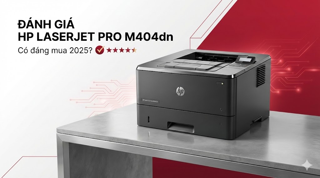 Review HP LaserJet Pro M404dn Có đáng mua 2025?
