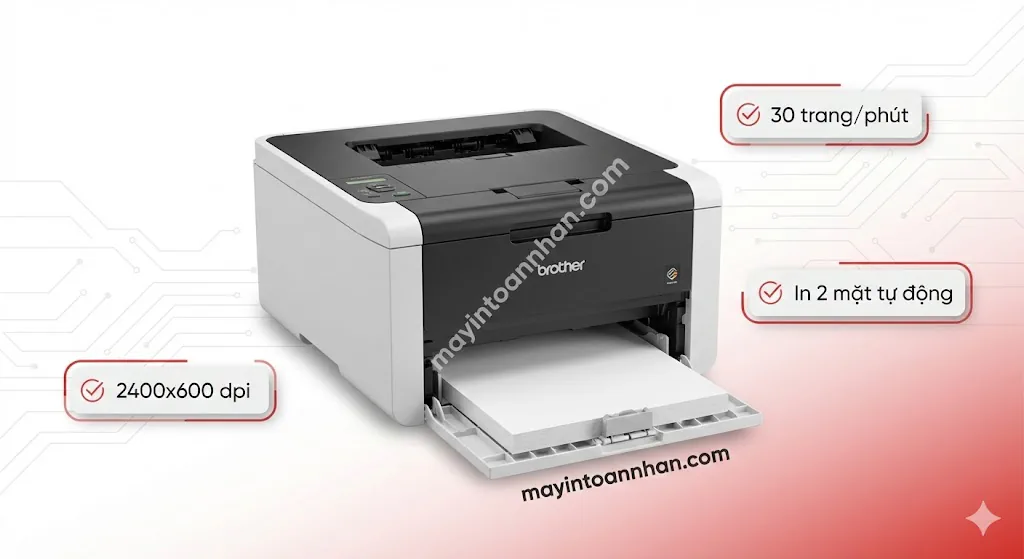 Nơi bán máy in Brother HL-L2321D giá tốt - Đại lý chính hãng Toàn Nhân 2025 3 Nơi bán máy in Brother HL-L2321D giá tốt – Đại lý chính hãng Toàn Nhân 2025
