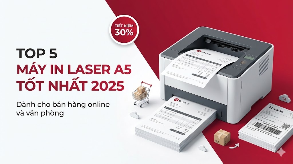 Máy In Laser Khổ A5 Chuyên Dụng: Top 5 Model Tốt Nhất 2025
