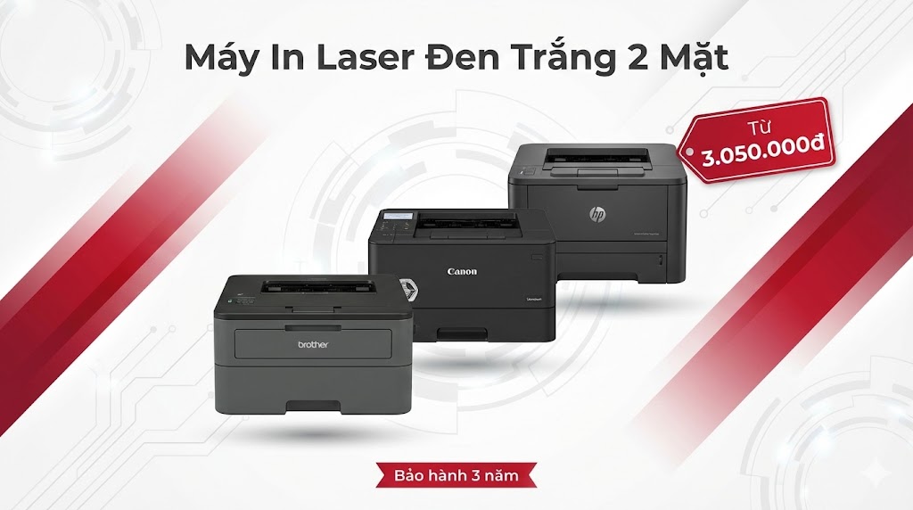 Giá Máy In Laser Đen Trắng 2 Mặt Bảng Giá 12/2025 Toàn Nhân