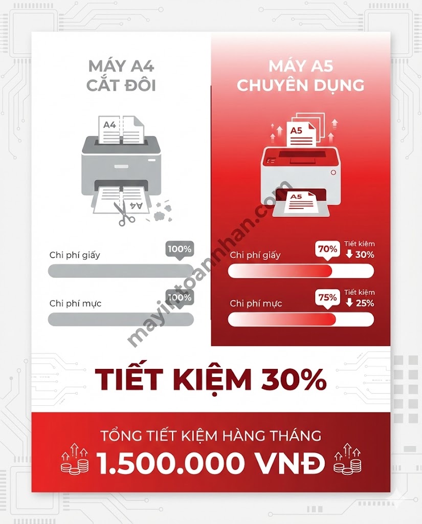 Máy In Laser Khổ A5 Chuyên Dụng: Top 5 Model Tốt Nhất 2025