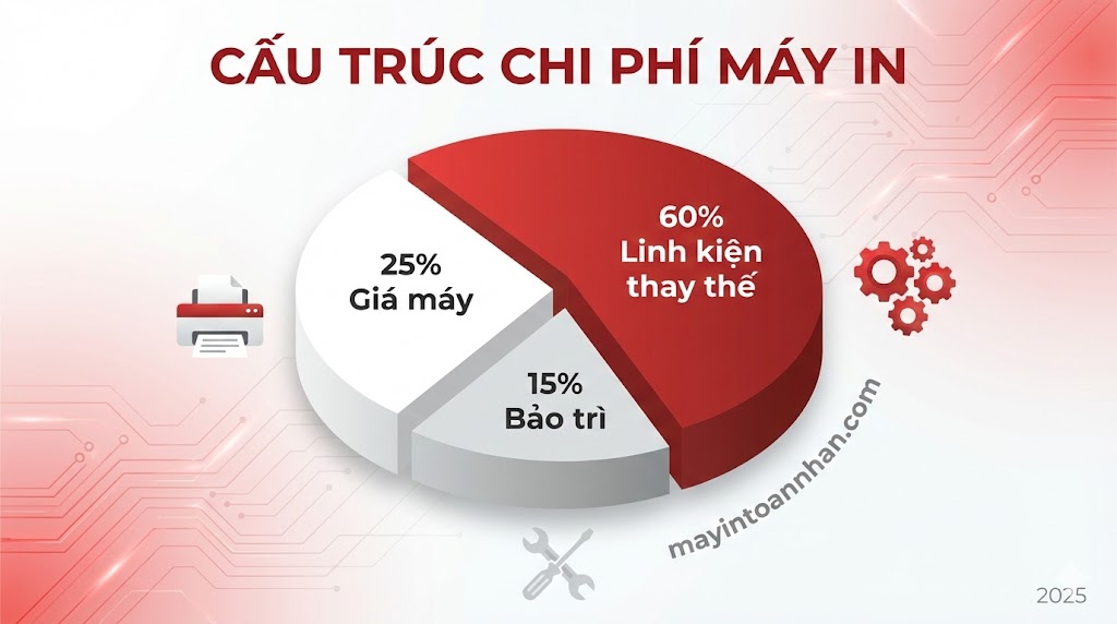 Máy In Nào Linh Kiện Rẻ Dễ Thay Thế? Bảng Giá 2025