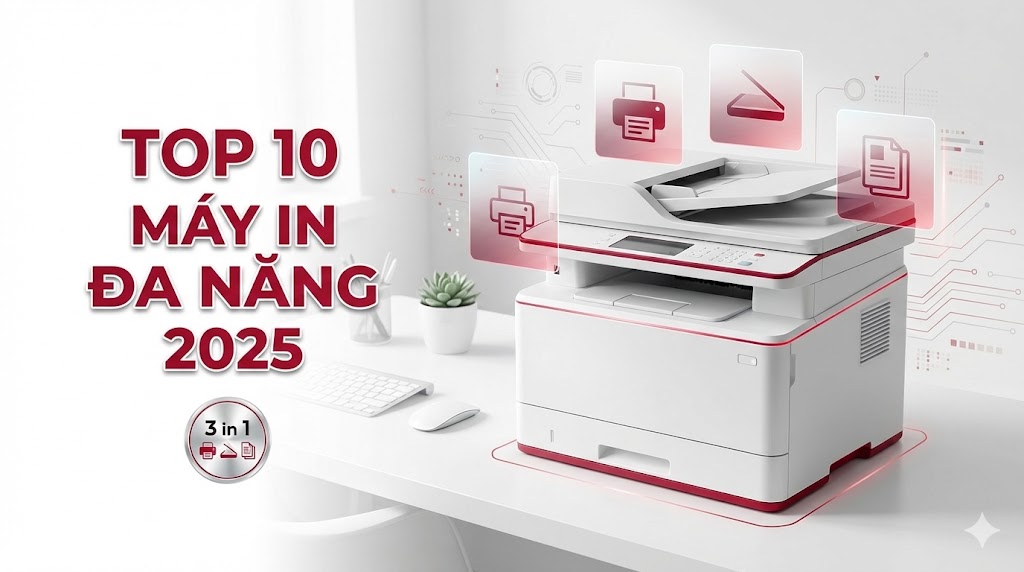 Máy in có chức năng scan và photo: Top 10 model tốt nhất 2025