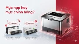 Có nên dùng mực nạp cho máy in laser? Phân tích chi tiết 2025