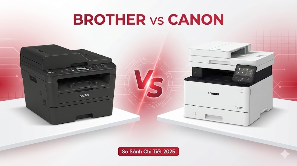 Nên Mua Máy In Brother Hay Canon? So Sánh Chi Tiết 2025