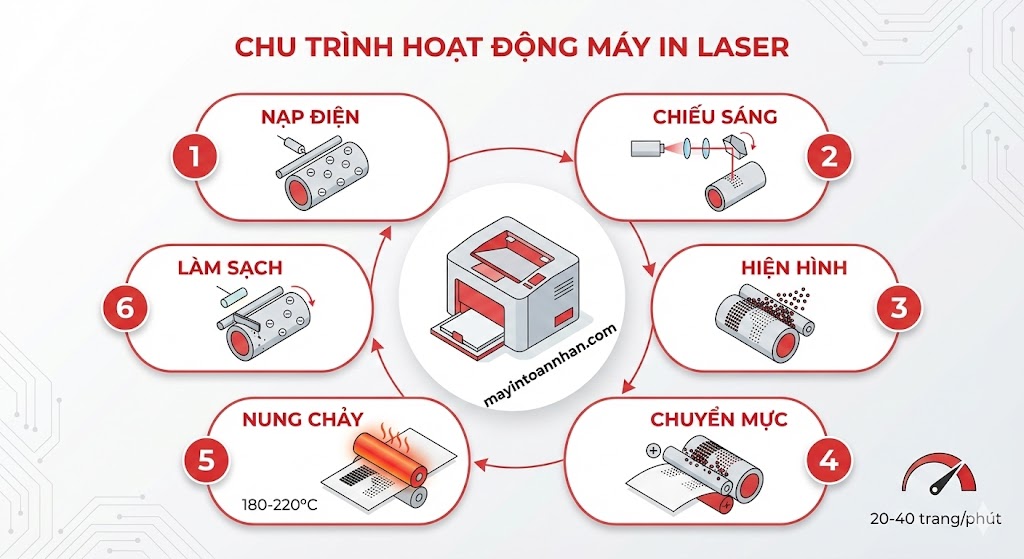 Máy in Laser là gì? Kiến thức cơ bản cho người mới 2025