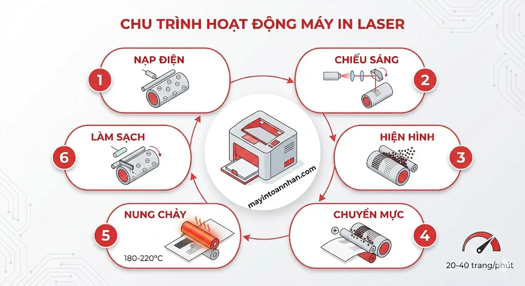 Máy in Laser là gì? Kiến thức cơ bản cho người mới 2025 11 Máy in Laser là gì? Kiến thức cơ bản cho người mới 2025