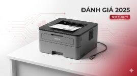 Review máy in Brother HL-L2321D: Có đáng mua 2025? Test thực tế