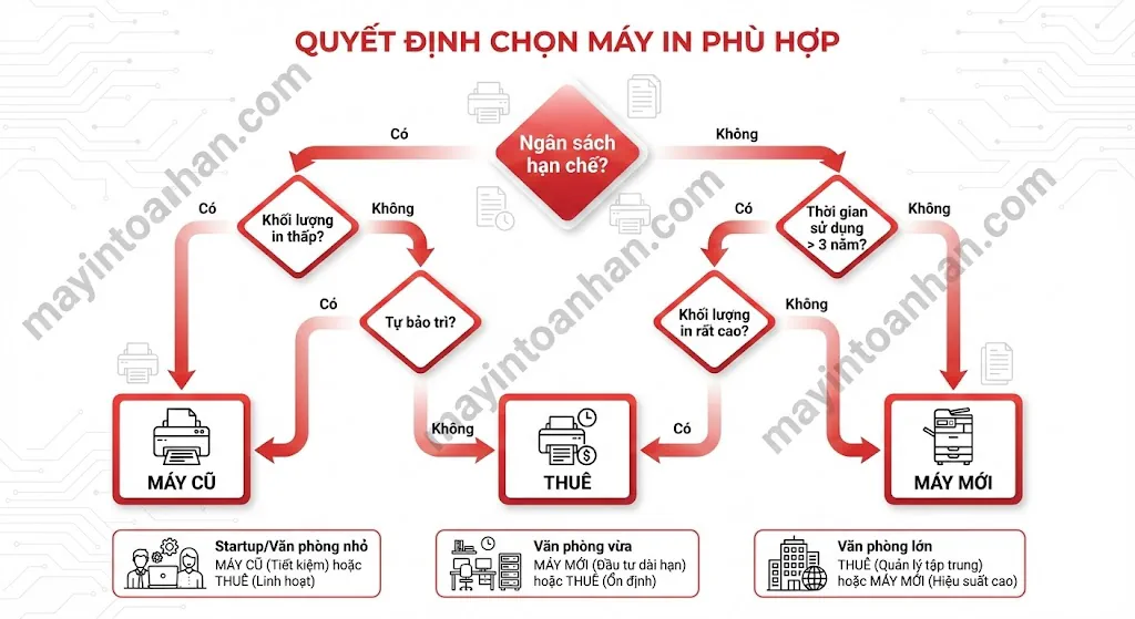 Mua Máy In Cũ Hay Mới Cho Văn Phòng? So Sánh Chi Phí 3 Năm 2025 7 Mua Máy In Cũ Hay Mới Cho Văn Phòng? So Sánh Chi Phí 3 Năm 2025