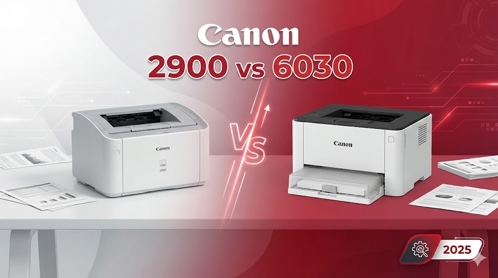 So sánh Canon 2900 và 6030: Chọn máy in nào cho văn phòng? [2025]