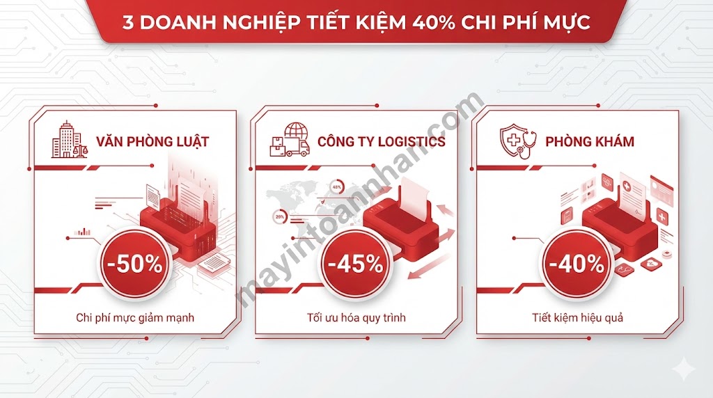 Máy In Dùng Hộp Mực Lớn: Top 10 Model Tiết Kiệm Nhất 2025