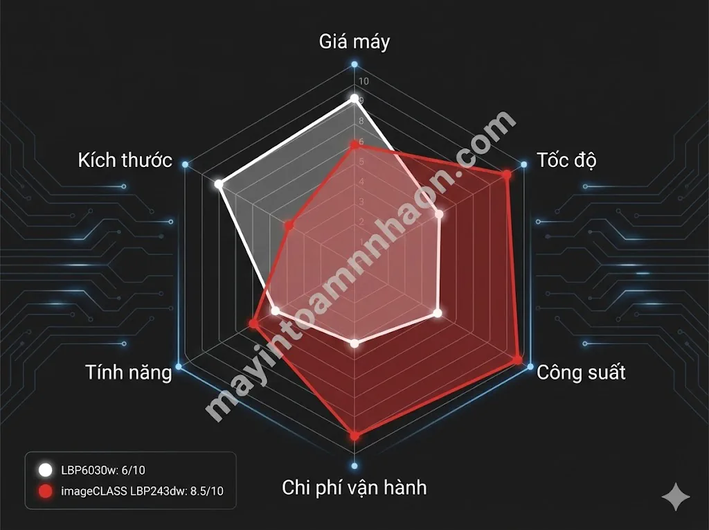 Canon LBP vs ImageCLASS: Khác biệt & Cách chọn đúng 2025 15 Canon LBP vs ImageCLASS: Khác biệt & Cách chọn đúng 2025