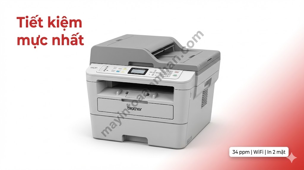 Brother DCP-B7620DW - Tiết kiệm mực nhất