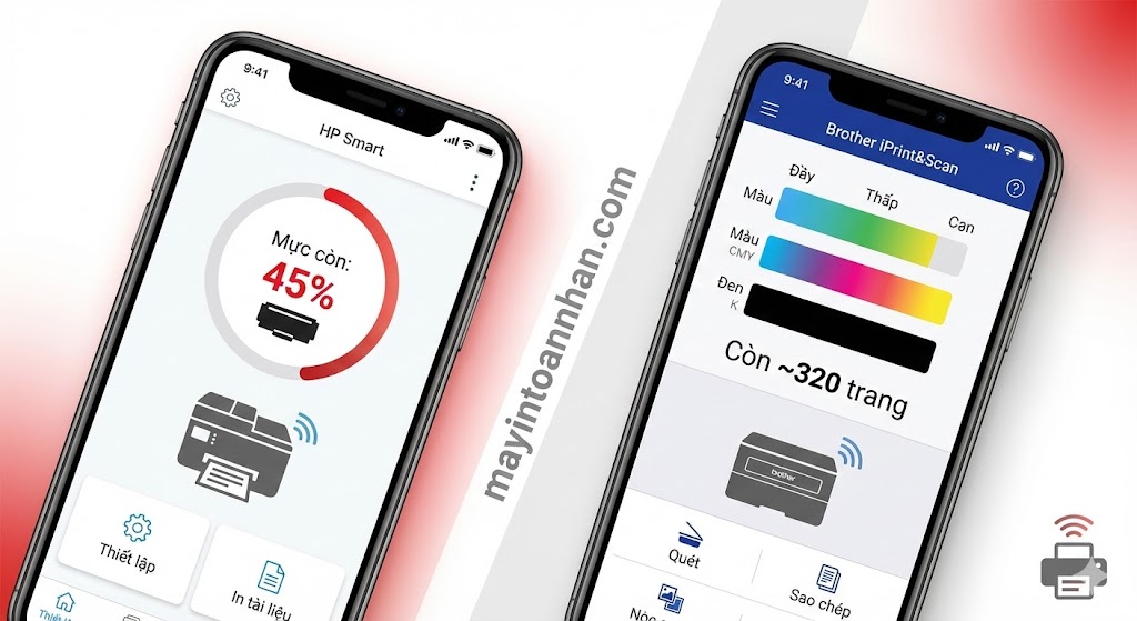 8 Dấu Hiệu Máy In Sắp Hết Mực & Cách Kiểm Tra Chính Xác 2025