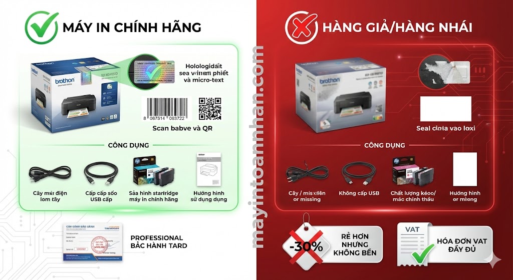 Địa chỉ bán máy in chính hãng uy tín TPHCM – Đại lý HP Canon Brother | Toàn Nhân 2025