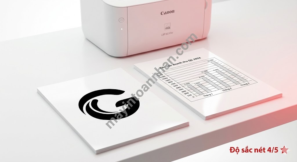 Review máy in Canon LBP 6030w wifi Test thực tế 2025