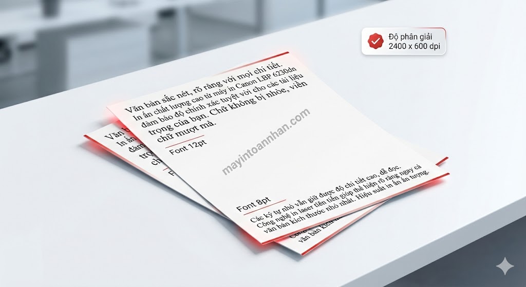 Review máy in Canon LBP 6230dn: Có đáng mua 2025?