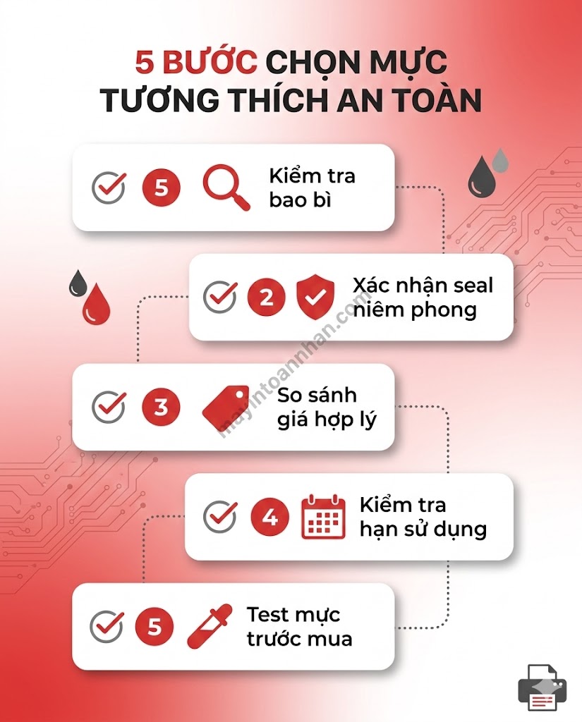 Mực In Màu Tiết Kiệm: Giảm 50% Chi Phí Không Hỏng Máy 2025