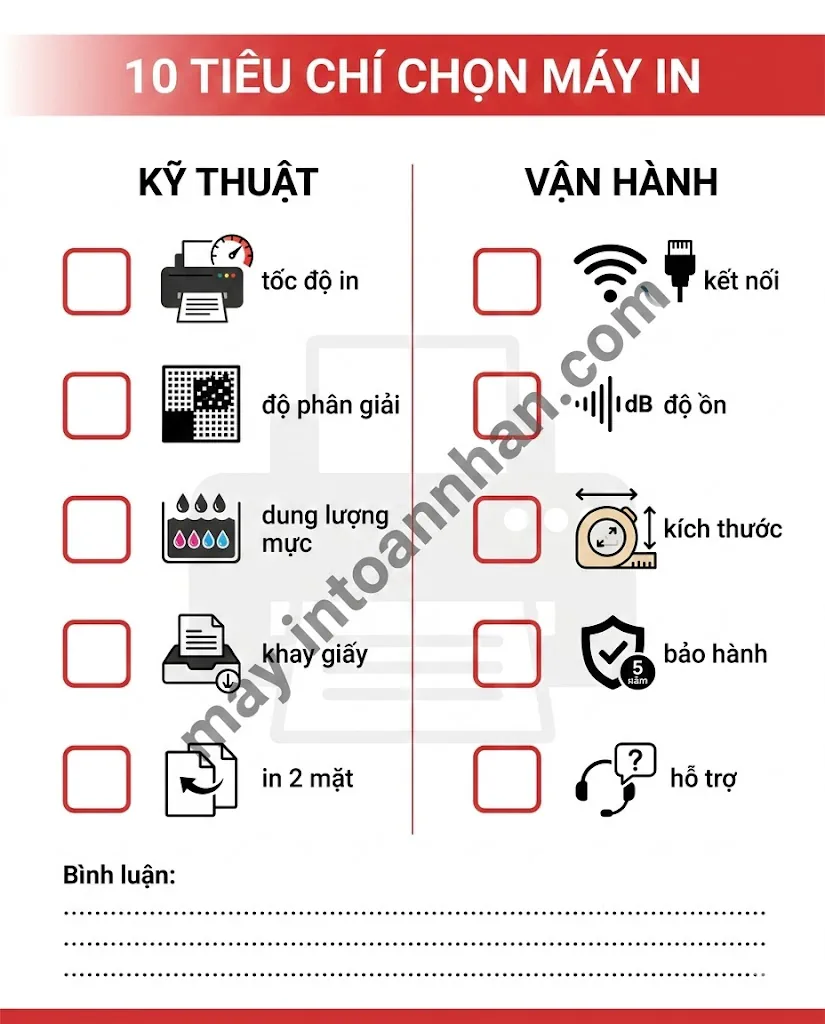 Máy In Màu Đa Chức Năng 2025: So Sánh Brother, Canon, Epson 11 Máy In Màu Đa Chức Năng 2025: So Sánh Brother, Canon, Epson
