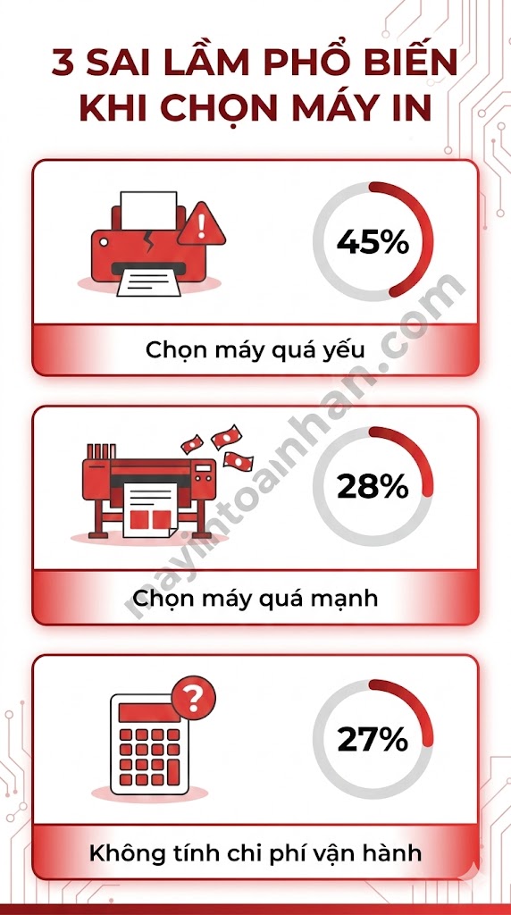 Lựa Chọn Máy In Màu Theo Khối Lượng In: Hướng Dẫn Chi Tiết 2025