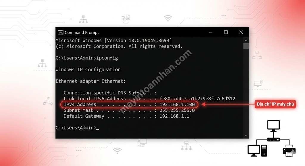 Cách chia sẻ máy in trong mạng nội bộ Win10/11 + Mac 2025
