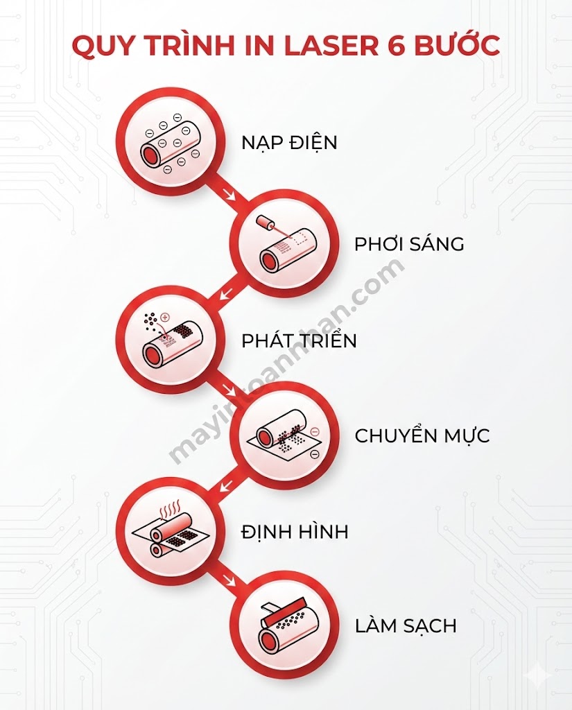 Máy In Laser In Ra Giấy Trắng: 7 Nguyên Nhân & Cách Sửa 2025