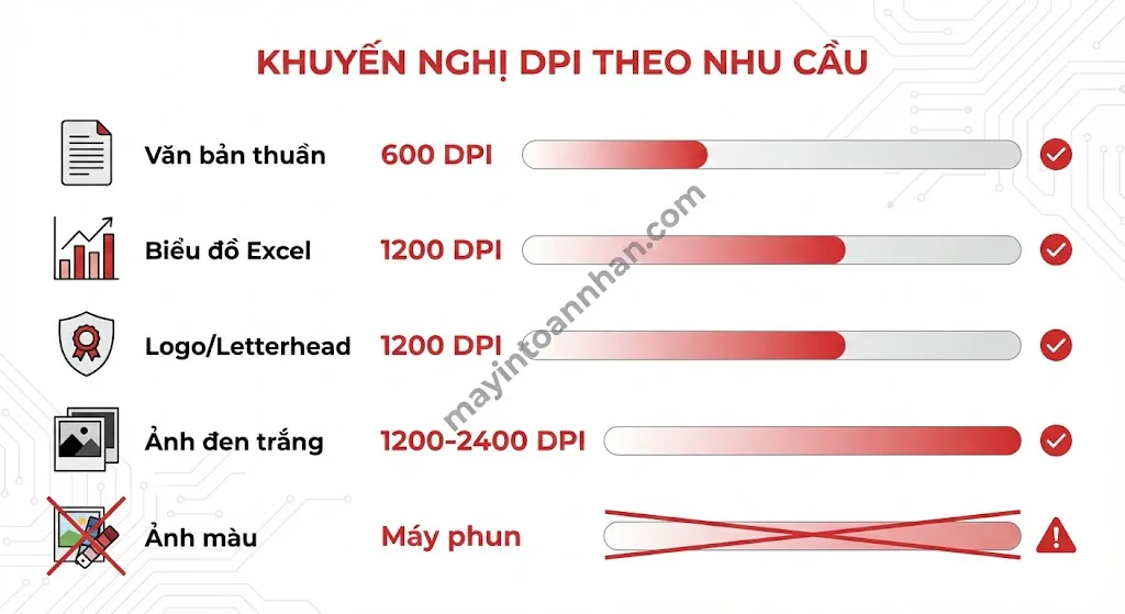 Độ Phân Giải Máy In Laser Bao Nhiêu DPI Là Nét? Chuẩn 2025 9 Độ Phân Giải Máy In Laser Bao Nhiêu DPI Là Nét? Chuẩn 2025