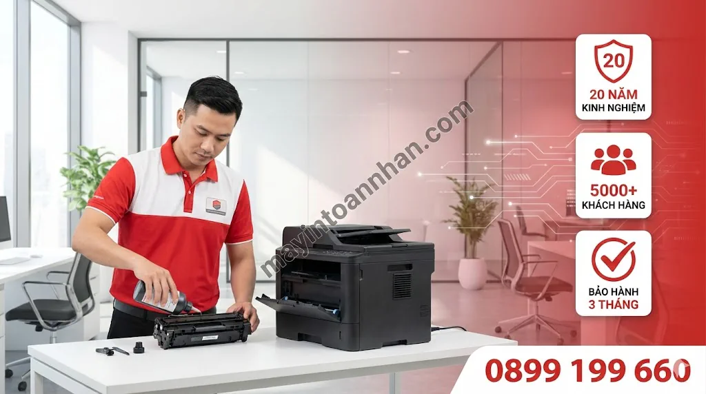 Giá Nạp Mực Máy In Laser Tận Nơi Bảng Giá 2025 | Toàn Nhân 9 Giá Nạp Mực Máy In Laser Tận Nơi Bảng Giá 2025 | Toàn Nhân