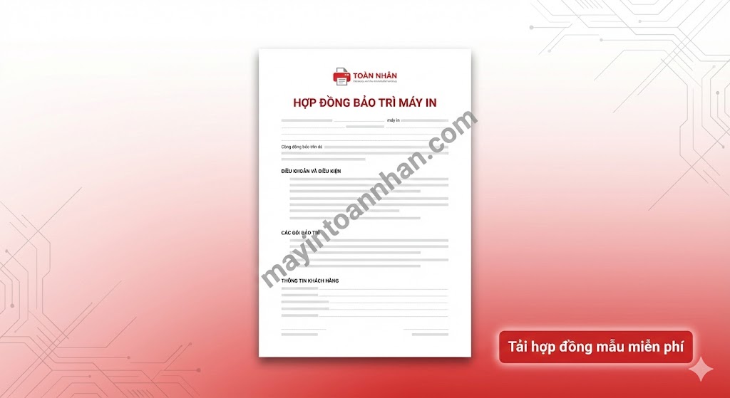 Bán Máy In Kèm Hợp Đồng Bảo Trì – Tiết Kiệm 40% Chi Phí Toàn Nhân 2025