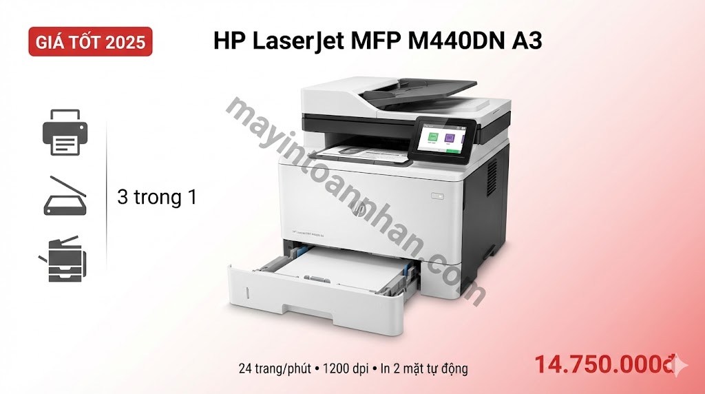 Ảnh sản phẩm HP LaserJet MFP M440DN