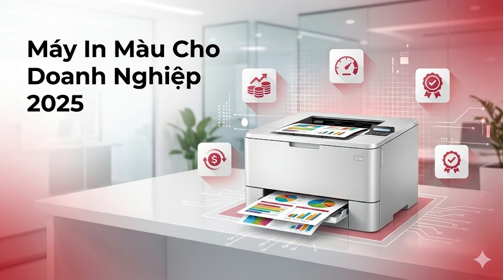 Máy In Màu Cho Doanh Nghiệp 2025: Hướng Dẫn Chọn Mua Chi Tiết