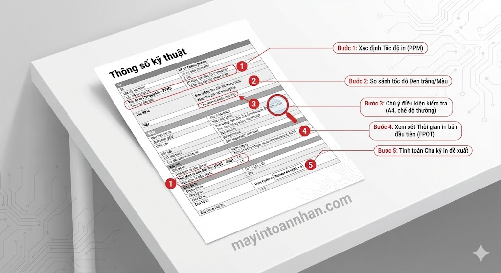 PPM là gì? Tốc độ in trang/phút – Cách chọn PPM phù hợp văn phòng