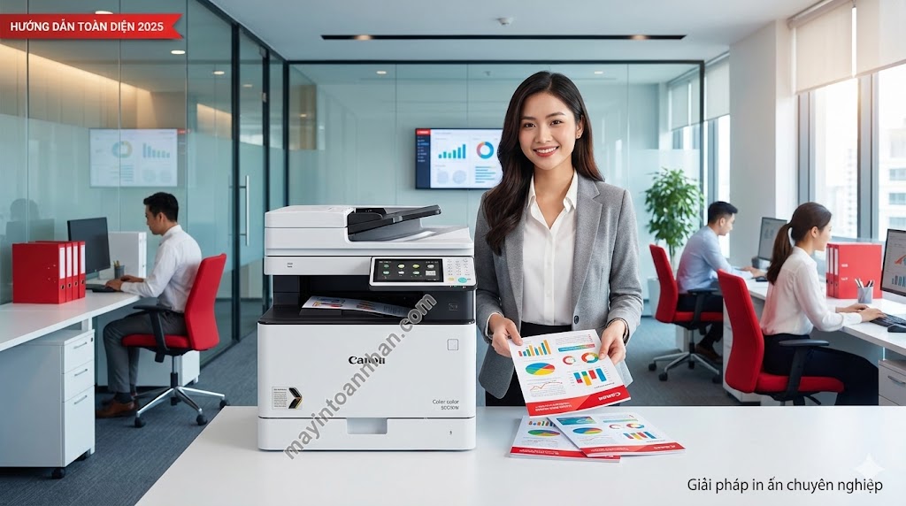 Kiến Thức Máy In Màu: Từ Cơ Bản Đến Chuyên Sâu 2025