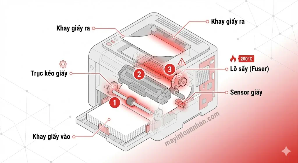 Cách Xử Lý Máy In Bị Kẹt Giấy Liên Tục- Hướng Dẫn Chi Tiết 2025 2 Cách Xử Lý Máy In Bị Kẹt Giấy Liên Tục- Hướng Dẫn Chi Tiết 2025