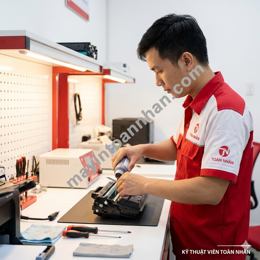 Dịch vụ nạp mực máy in TPHCM tận nơi – Có mặt 30 phút Toàn Nhân